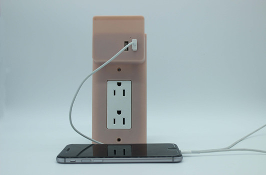 Standard USB wall plate charger for Decora outlet