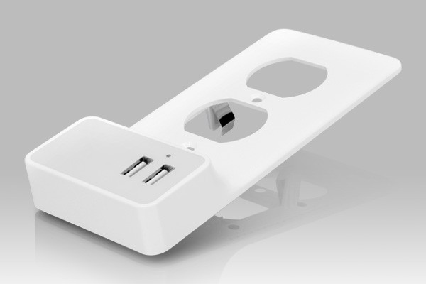 VG200-A USB wall plate charger for Duplex receptacle