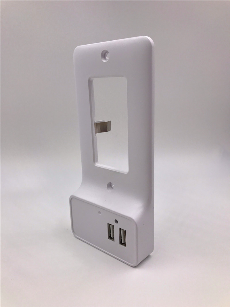 VG-200-A Deocr Dual USB wall plate charger for vertical and horizontal