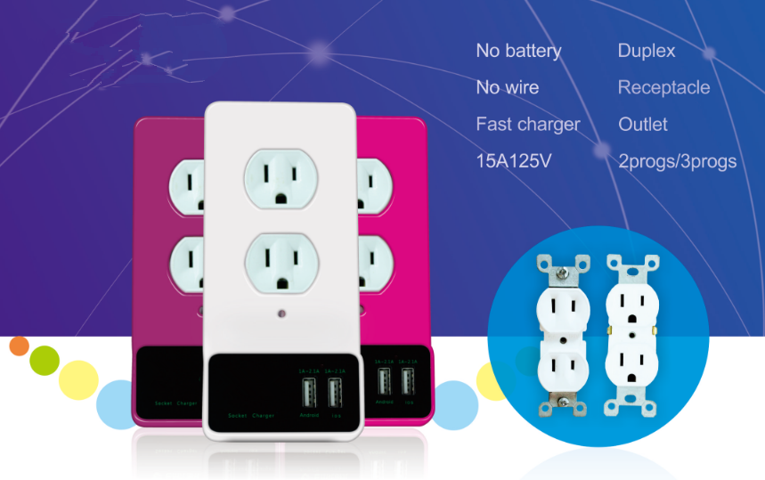 Vistek is a innovator of USB wall plate